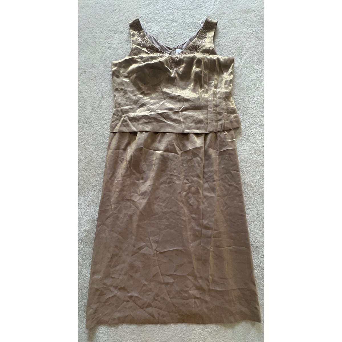 chinese dress ladies Wild Cheetah Hint of Gold Petite Maxi Dress | Dress main image 0