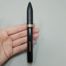 Vintage Diamond Diplomatic Black Draw Fountai...