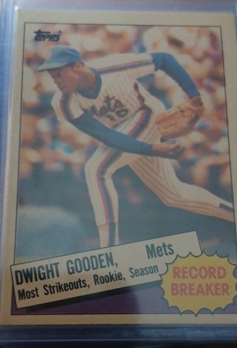 Dwight Gooden #3 1985 Topps Tiffany card