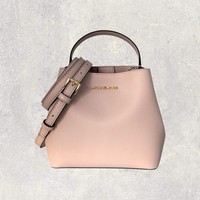 Michael Kors Tasche Crossbody UmhäNgetasche Jet Set Travel Pratt Rosa Rose NEU