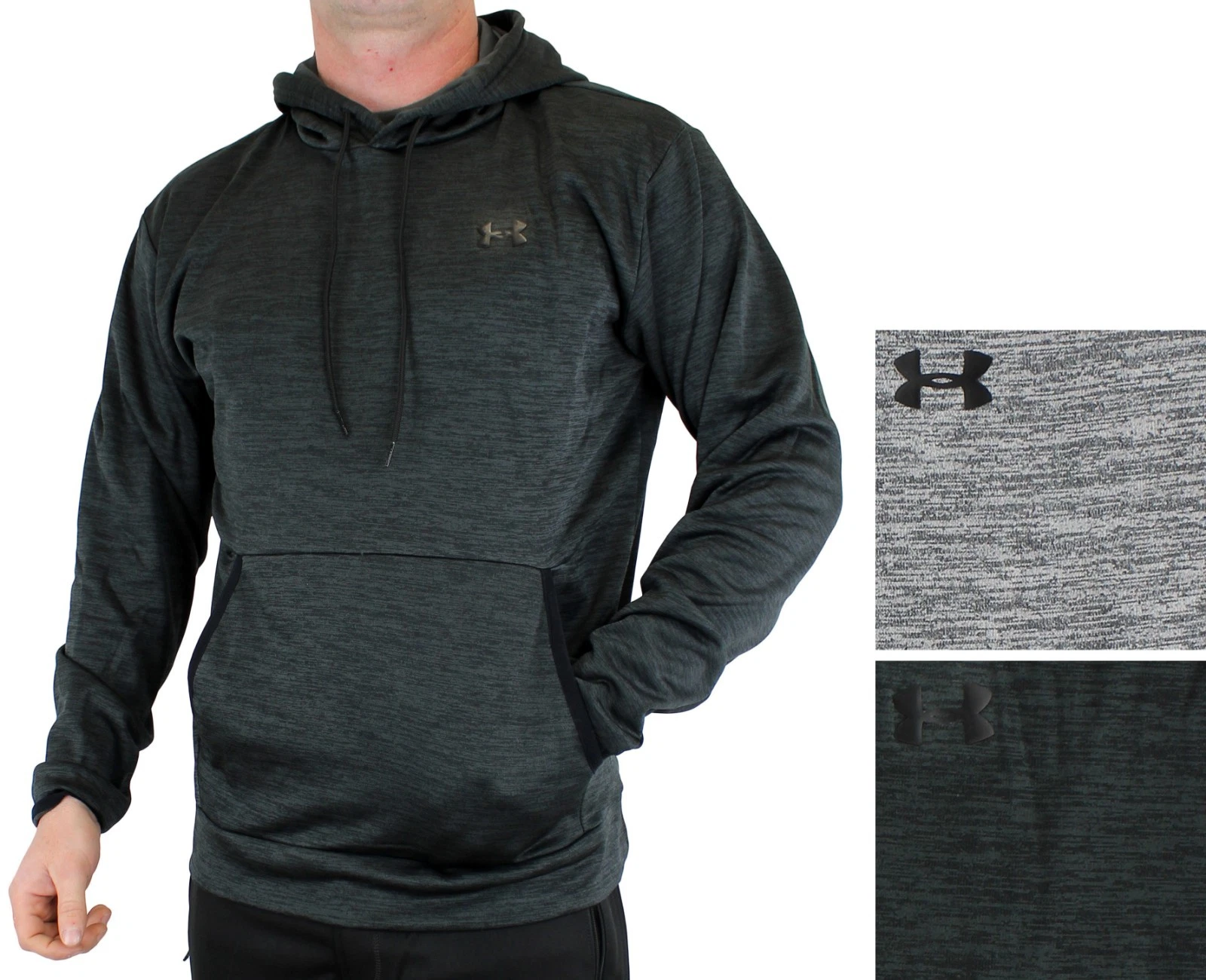 Under Armour Hoodie, Men's Fleece Twist Long Sleeve Loose Fit Pullover 1357086
