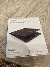 Microsoft GU5-00010 Universal Foldable Bluetooth Keyboard - Charcoal