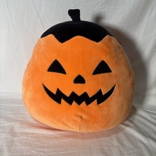 Squishmallows Halloween Squad 12" Paige the Pumpkin Soft Plush Doll Toy