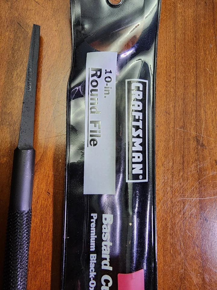 NOS Craftsman 10" Round File - 31283 - Image 3 of 4