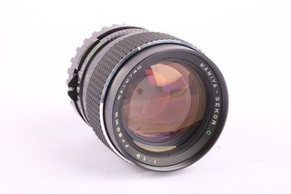 Mamiya Sekor C 1.9 f/80mm Vintage Manual Lens Working