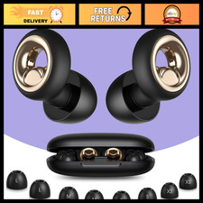 Noise Cancelling Ear Plugs for Sleeping, Reusable Silicone with 8 Tips - Soft He