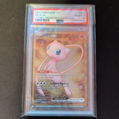 2023 Pokemon Mew EX #205 EN-151 PSA 10