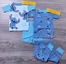 Lilo and Stitch Pajamas 12 Month Baby Cotton PJ Set SNUG-FIT 4-Piece PJ Set