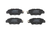 Bremsbelagsatz Scheibenbremse Kamoka JQ101032 FüR Mazda CX KF KE GH Van KE107