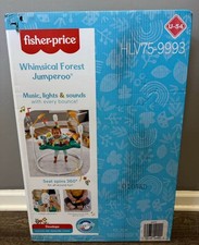 Fisher-Price Whimsical Forest Jumperoo Baby Bouncer w/ Music  Lights