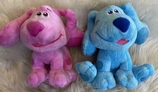 Blue’s Clues Blue and Magenta 7" Stuffed Animal Plush Viacom Nickelodeon 2020