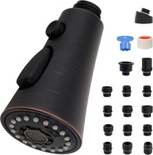 Kitchen Faucet Head Replacement, 3 Modes Pull Down Faucet Spray Head Replacement