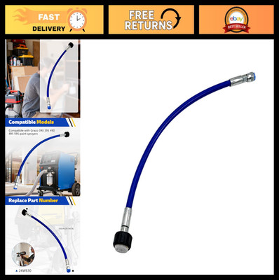 24W830 Airless Sprayer Piston Pump Hose, Fits Graco 390 395 490 495 595, 0.5  Bl