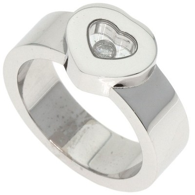 Chopard Happy diamond Ring K18 White Gold Ladies [Used]