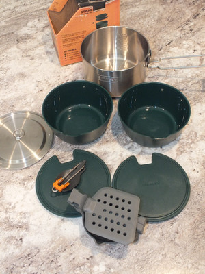 NEW Stanley Adventure Series 10 Piece Stainless Prep Cook Set New Camping Hunt 