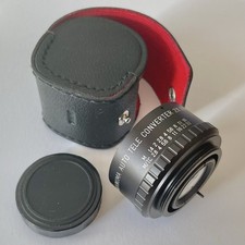 Asanuma Auto Tele Converter 2x Lens for Pentax with Original Case Made in Japan