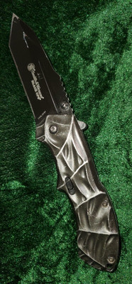 Smith & Wesson Black Ops SWBLOP3T Assisted Opening Folding Knife - Great