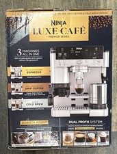 Ninja Luxe Cafe Premier Series Espresso, Drip...