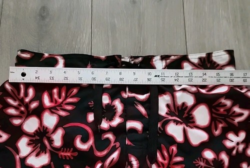 Canyon River Blue Board Shorts Swim Trunks Men's L 33 34 35 Black Red White - Picture 9 of 14