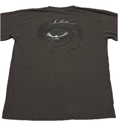 Men's Vintage TOOL Band Tee 10000 Days EYE Graphic Grey Size