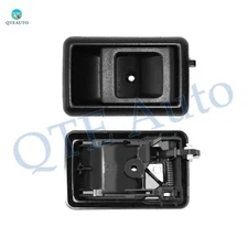 2 Front Left-Right Inside Interior Black Door Handle For 1995-2000 Toyota Tacoma