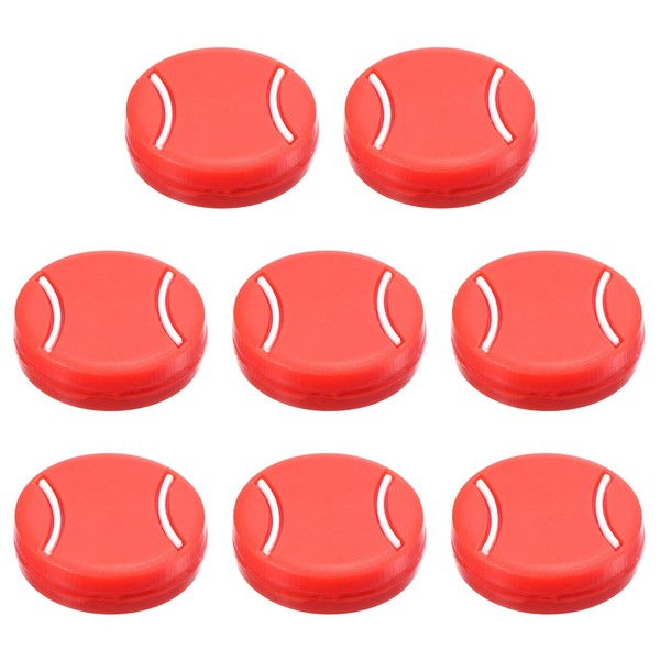 Tennis SchläGer VibrationsdäMpfer, 8Er Pack Tennis Absorber Aus Silikon, Rot-image