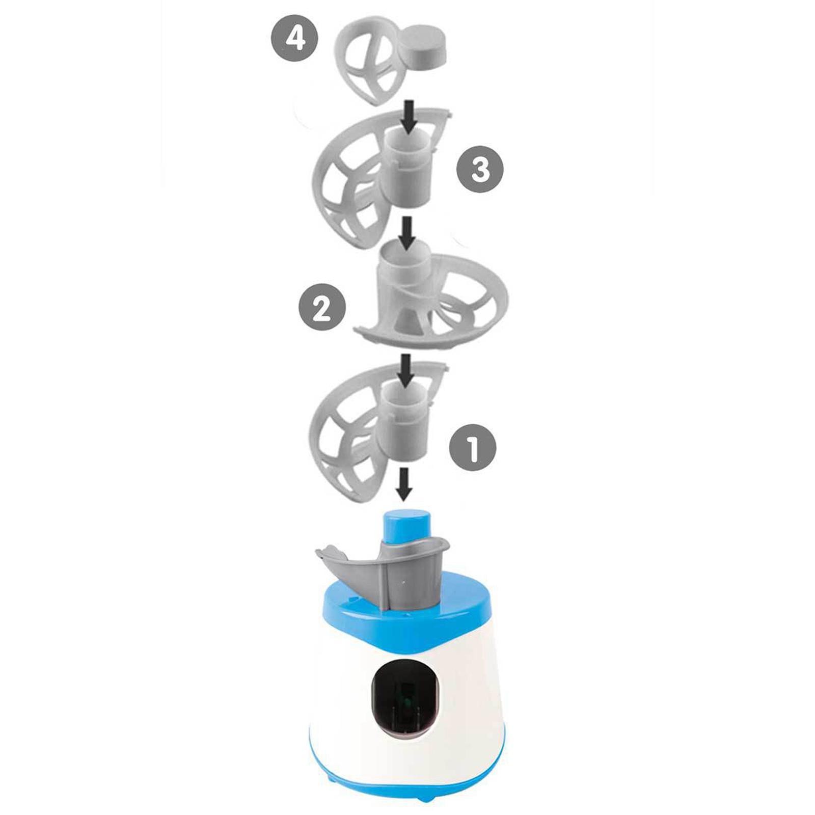 Le robot d'entraînement de tennis de table tient 15 balles de ping-pong pour