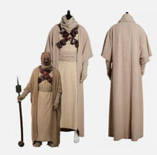 Star Wars Tusken Raider Sand People Cosplay Costume Halloween Outfit Full Set