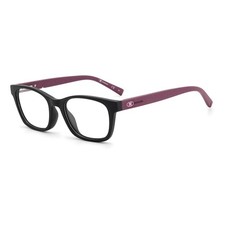 M Missoni Women's Rectangular 49mm Eyeglasses Frames Matte Black MMI0108-TN-003