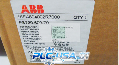 1PCS Brand New ABB PST30-600-70 1SFA894002R7000 Soft Starter  Fast delivery