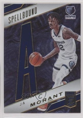 2021-22 Donruss Elite Spellbound Blue 45/99 Ja Morant #17 1o2