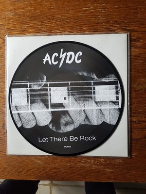 picture-disc ac/dc let there be rock