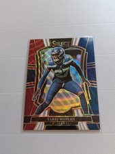 2025 Panini Select - Premier Tariq Woolen #95 Tri-Color Prizm /299 Seahawks