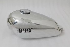 YAMAHA XS650 XS 650 1983 Chromstahl-Kraftstoff-Benzin-Gastank + Kappe