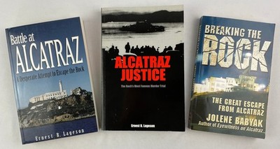 Alcatraz History, Lagerson / Babyak, 1999 / 2001 / 2002, Prison Escape, Lot of 3