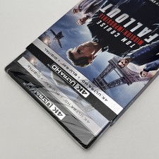 Mission Impossible Fallout 2018 4K UHD Blu-ray 2-Disc US Release w/SLIPCOVER