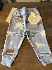 Little Sleepies Play Artic Animals Jogger 3-6 Mo New
