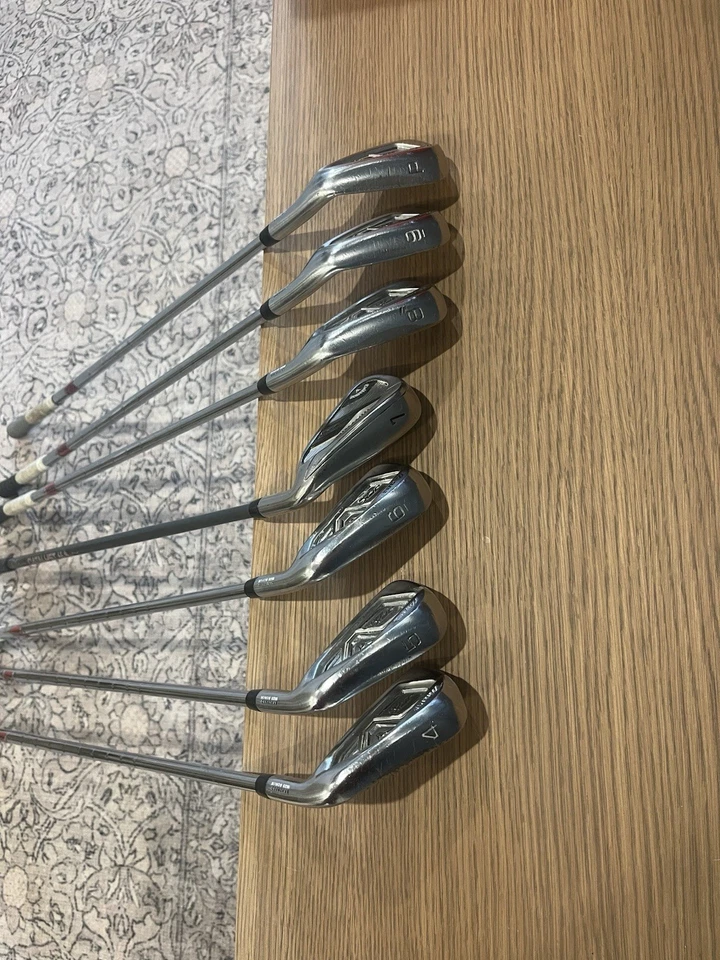 Mizuno JPX 850 Forged irons 4-PW, GW KBS 120 stiff steel +1" - Image 2 of 4