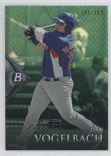 2014 Bowman Platinum Chrome Prospects Emerald 346/399 Daniel Vogelbach Dan 0w7