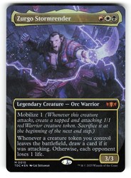 Zurgo Stormrender (Borderless) #10 Commander: Tarkir: Dragonstorm