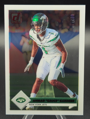 🔥Ahmad "Sauce" Gardner - 2023 Clearly Donruss 065/100 #7 | JETS