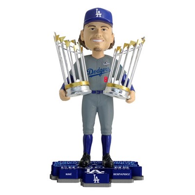 Kike Hernandez ボブルヘッドドジャース2025シーズン Kike Hernandez Los Angeles Dodgers 2025 B2B World Series Champions