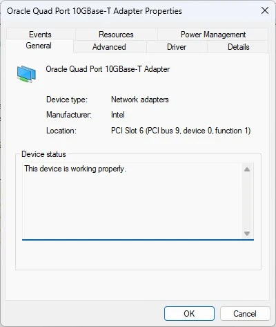 Oracle Intel X710-T4 Quad Port 10GbE Ethernet Adapter 7096675 - Image 2 of 4