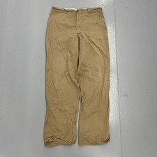 Vintage 60s Tan Sanforized Workwear Chinos 31x31 1960s True Vintage