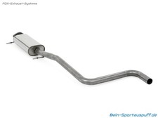  Edelstahl Vorschalldämpfer Ford Fiesta MK7 JA8 inkl. Sport 1.6 99kW