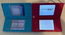 2 Nintendo DSi Console Systems W One Charger Working