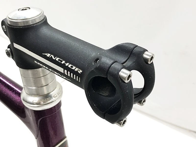 Juego de cuadro de bicicleta de carretera Anchor RNC7 NEO COT púrpura escama tamaño 570 USADO Foto 3 de 4