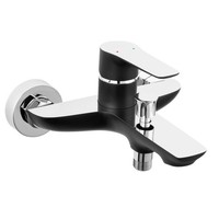 Einhand Wannenarmatur Badarmatur Wasserhahn Badewanne Ferro Adore - Schwarz