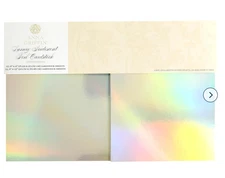 Anna Griffin IRIDESCENT Foil Card Stock - 24 Sheets SEALED