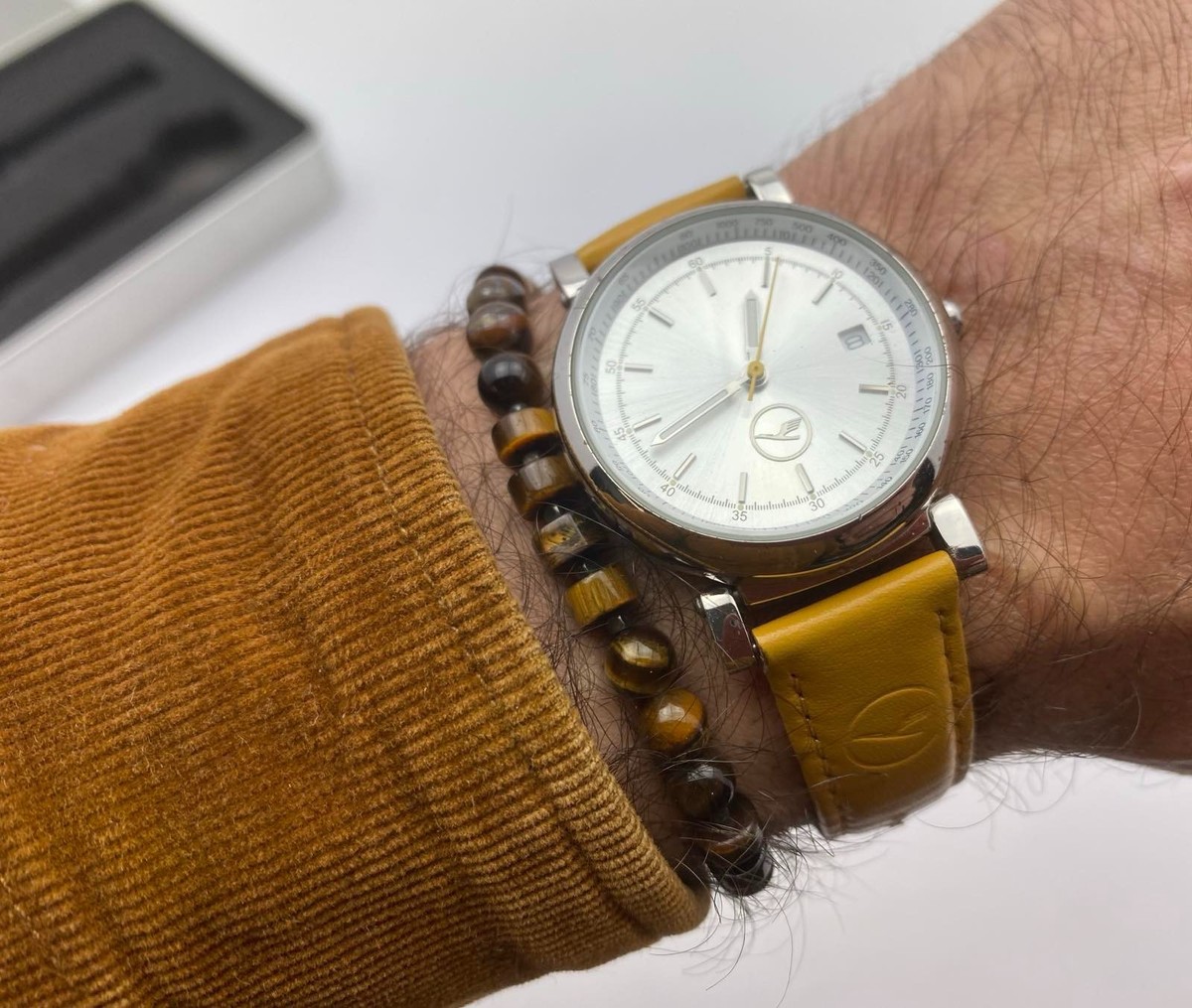 Lufthansa 50 Years Anniversary Watch Set Unisex Quartz 2 Straps